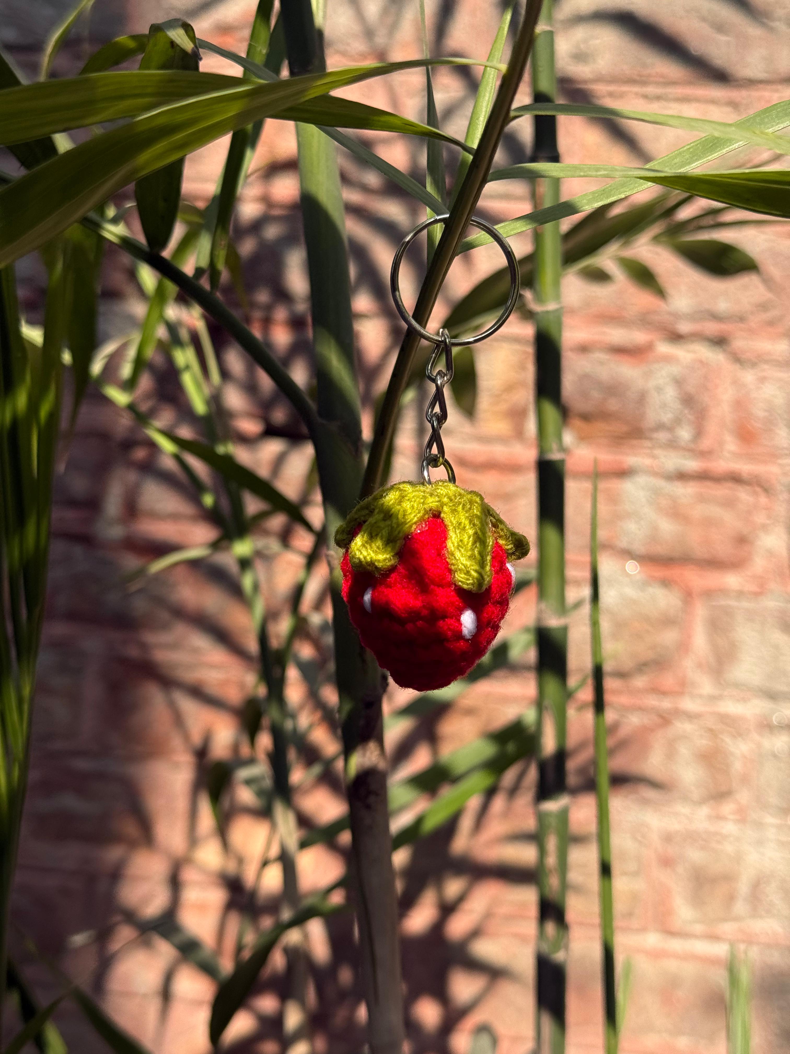 Strawberry Keychain